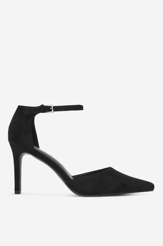 Čevlji s peto DeeZee CEO-TS6391-01 Črna
