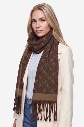 Шарф Жіночий NINE WEST CEO-NW-W4-005-AW26 Коричневий
