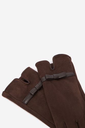 Ženske rokavice NINE WEST CEO-NW-W6-002-AW26K Čokoladno rjava