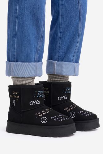 Kratke čizme DeeZee CEO-CSX23-30 Crna