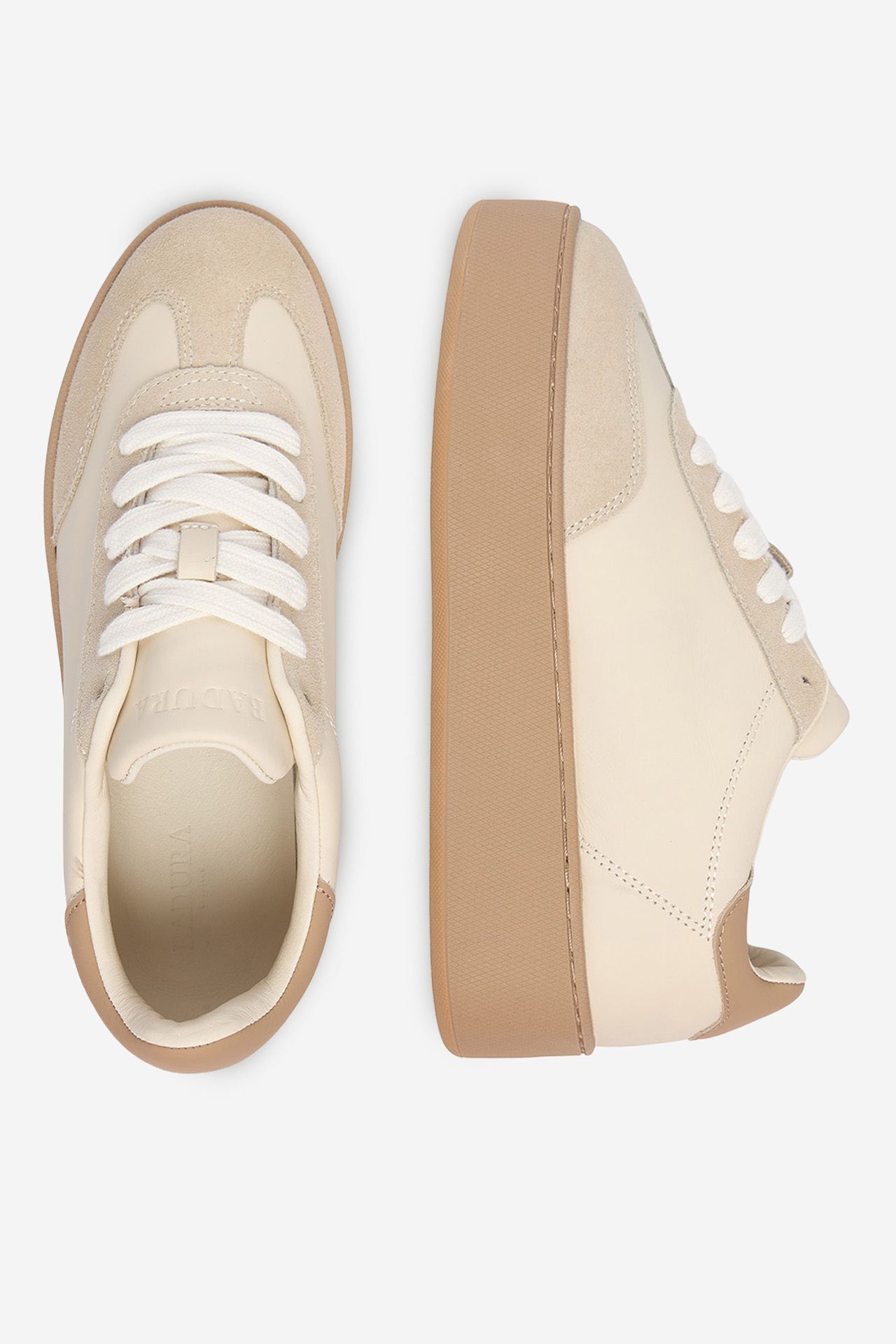 Sneakersy Světle béžová