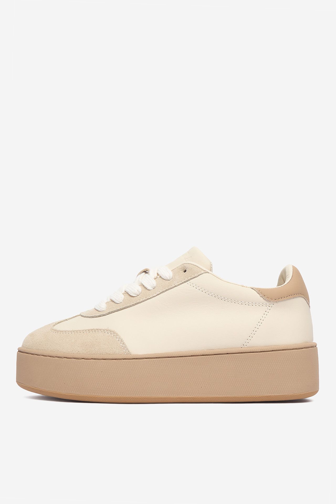 Sneakersy Světle béžová