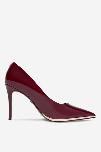 Čevlji s peto NINE WEST CEO-SH2124 01 Bordo rdeča