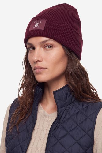 Шапка Жіноча Beverly Hills Polo Club CWBEO-BHPC-W3-002-AW26 Бордовий