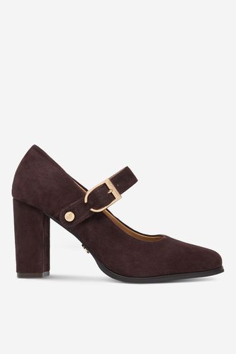 Čevlji s peto U.S. POLO ASSN. EO-KELLY001W/GL1 Rjava