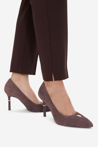 Čevlji s peto U.S. POLO ASSN. EO-JACLYN002W/GL1 Rjava