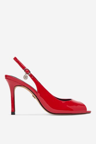 Čevlji s peto NINE WEST EO-TS6376-01 Crimson