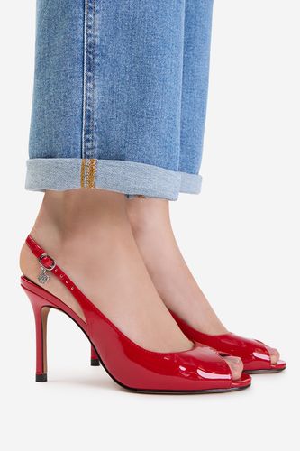 Čevlji s peto NINE WEST EO-TS6376-01 Crimson