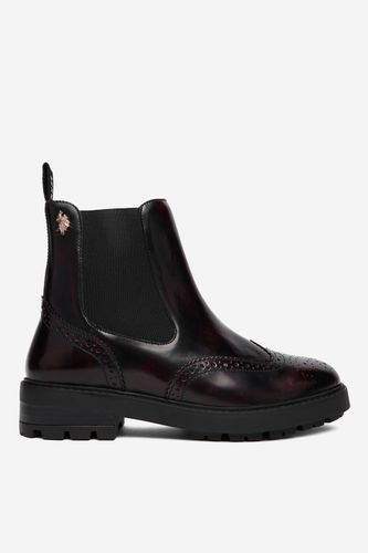 Kotníková obuv U.S. POLO ASSN. EO-ANYA002W/GL1 Vínový