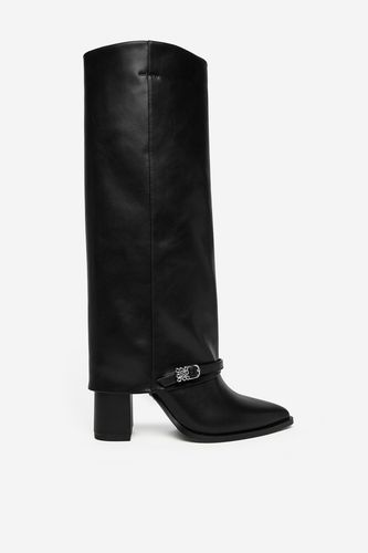 Čizme NINE WEST CEO-ABRA-01 Crna