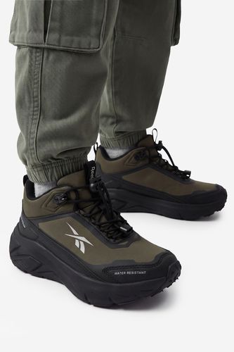 Šněrovací vyšší obuv Reebok CEOWB-LEA-E931B Khaki