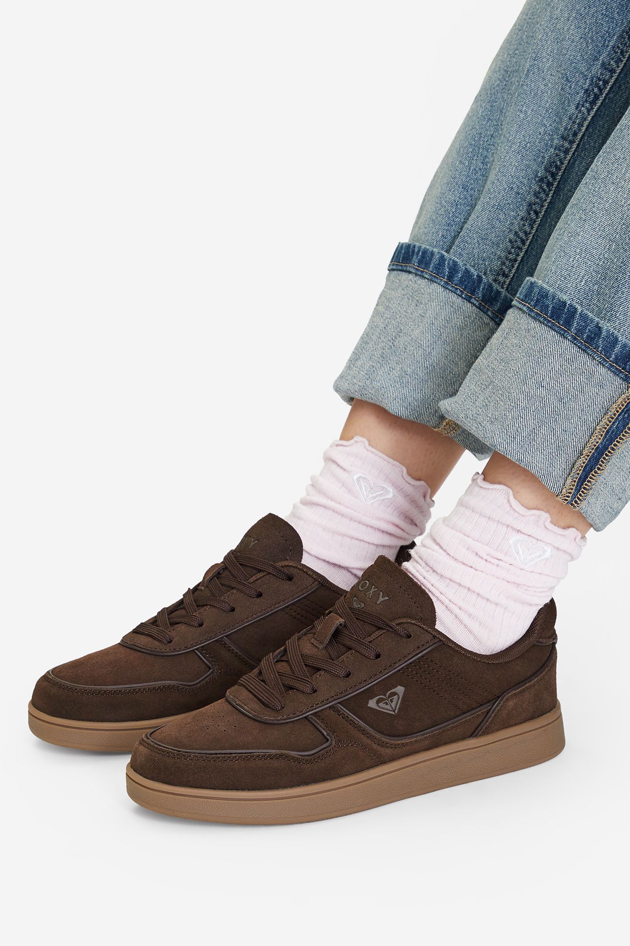 Sneakersy Tmavě hnědá