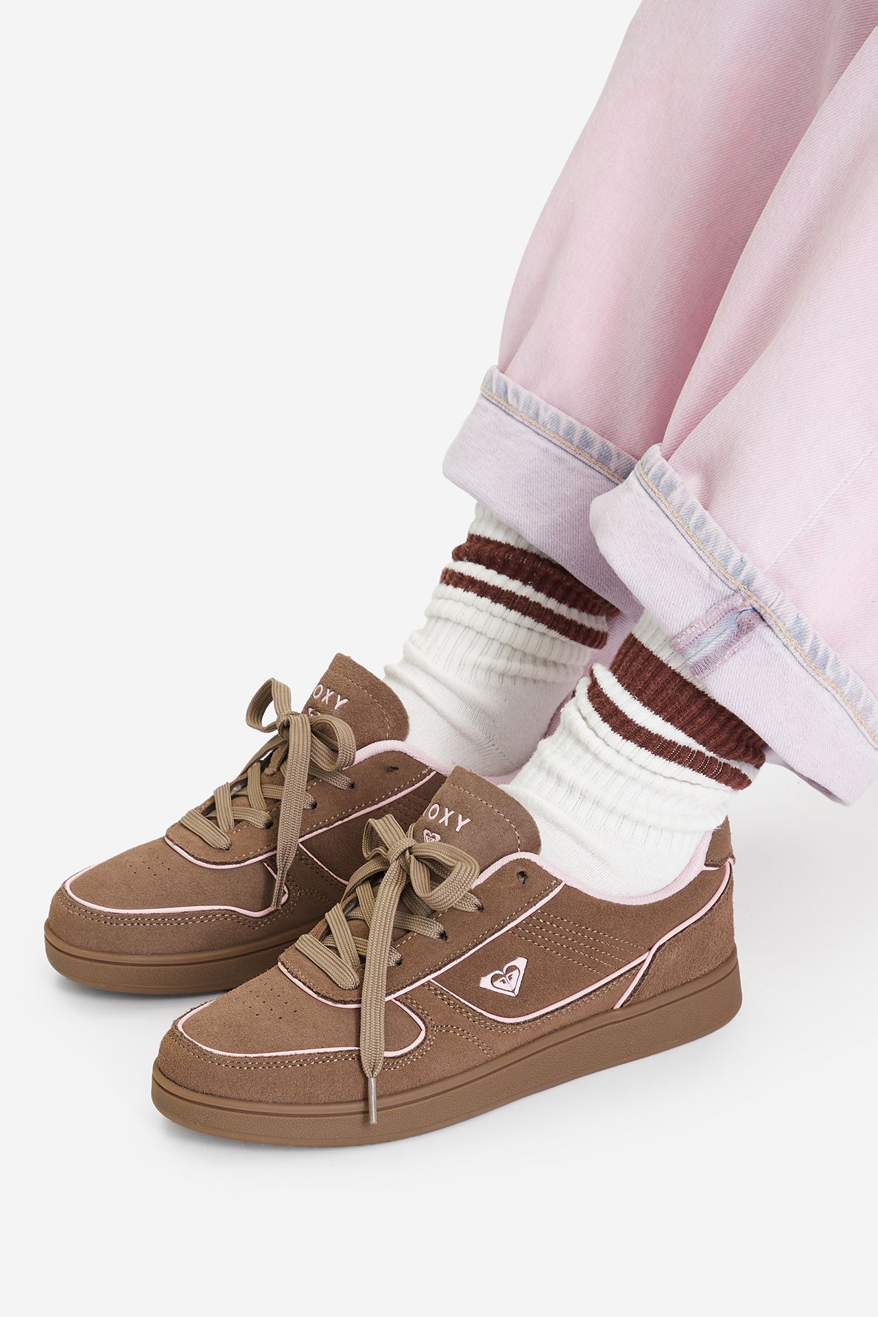 Sneakersy Hnědá