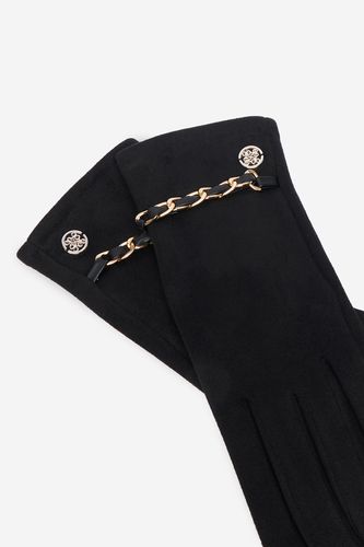 Ženske rokavice NINE WEST CEO-NW-W6-009-AW26 Črna