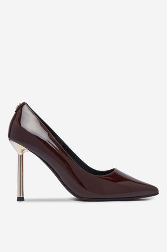 Čevlji s peto NINE WEST EO-LP956190-1 Čokoladno rjava
