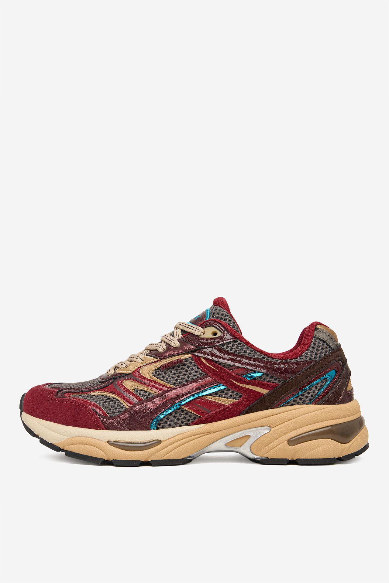 Sneakersy Vínový