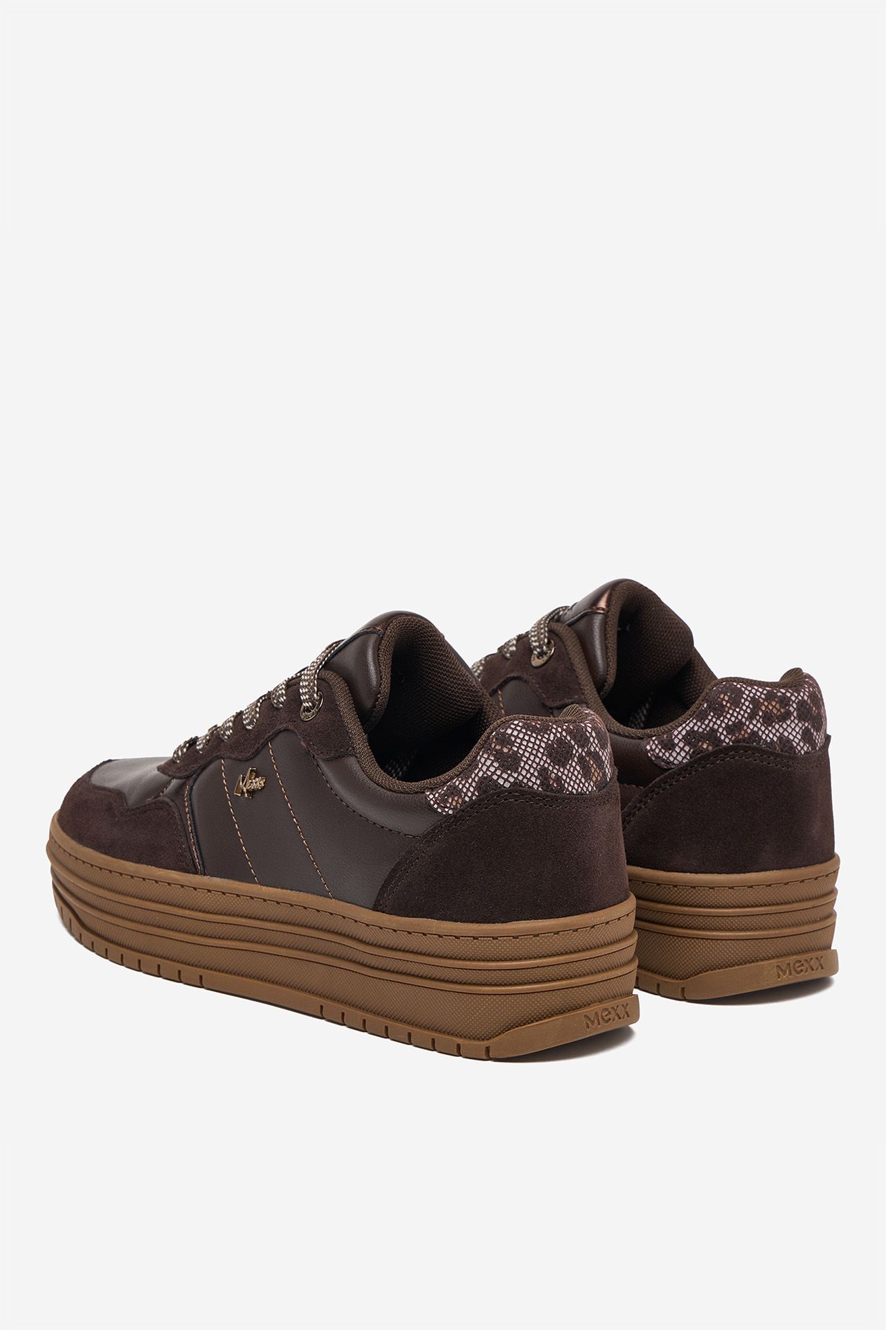Sneakersy Hnědá