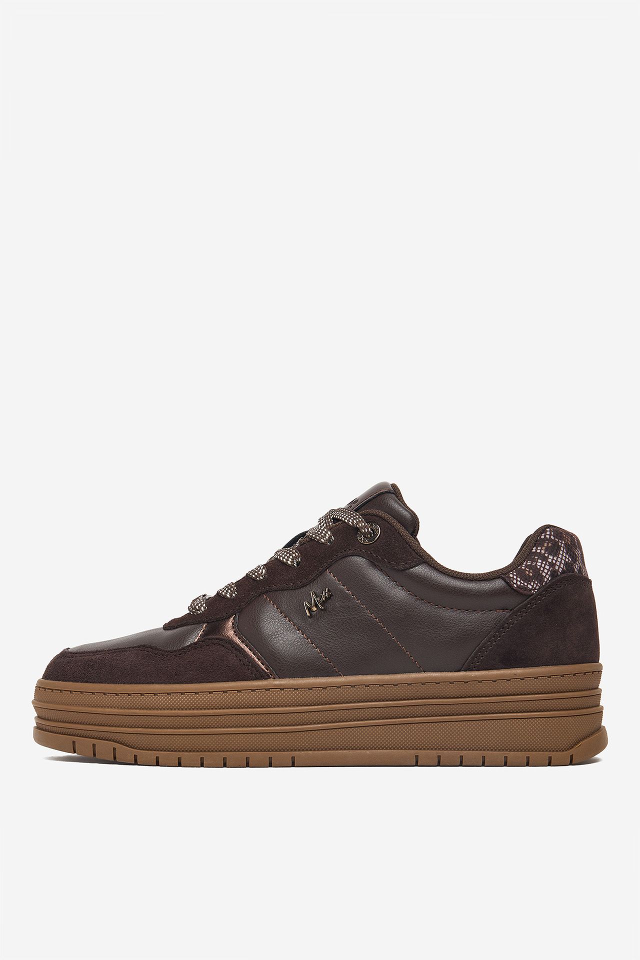 Sneakersy Hnědá