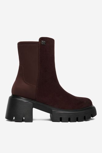 Gležnjarji NINE WEST CEO-LD078 13 Rjava