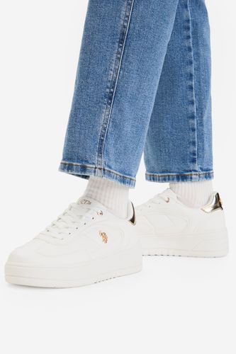 Pantofi casual U.S. POLO ASSN. EO-CASEY001W/GY1 Alb