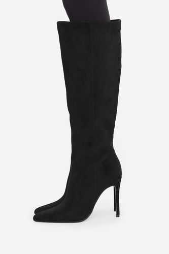 Škornji NINE WEST EO-C6008-1 Črna