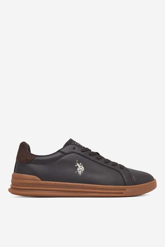 Nizki čevlji U.S. POLO ASSN. EO-SANDRO001M/GY1 Čokoladno rjava