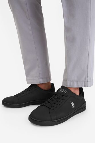 Polobotka U.S. POLO ASSN. EO-SANDRO001M/GY1 Černá