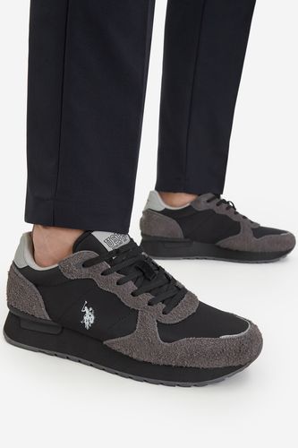 Polobotka U.S. POLO ASSN. EO-HAMEX001M/GTS1 Černá