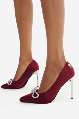 Čevlji s peto JUICY COUTURE EO-C5164-1 Bordo rdeča