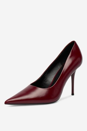 Čevlji s peto Gino Rossi EO-SLT25140-1-15 Bordo rdeča
