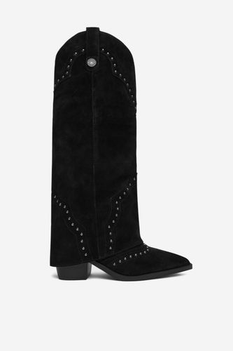 Kozačky GUESS JEANS EO-TS6356-01 Černá