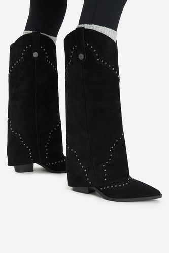Kozačky GUESS JEANS EO-TS6356-01 Černá