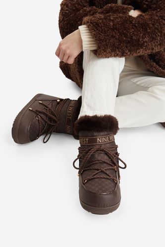 Kotníková obuv NINE WEST EO-HJY767-2 Hnědá