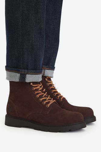 Šněrovací vyšší obuv U.S. POLO ASSN. EO-WALTON001M/GL1 Hnědá